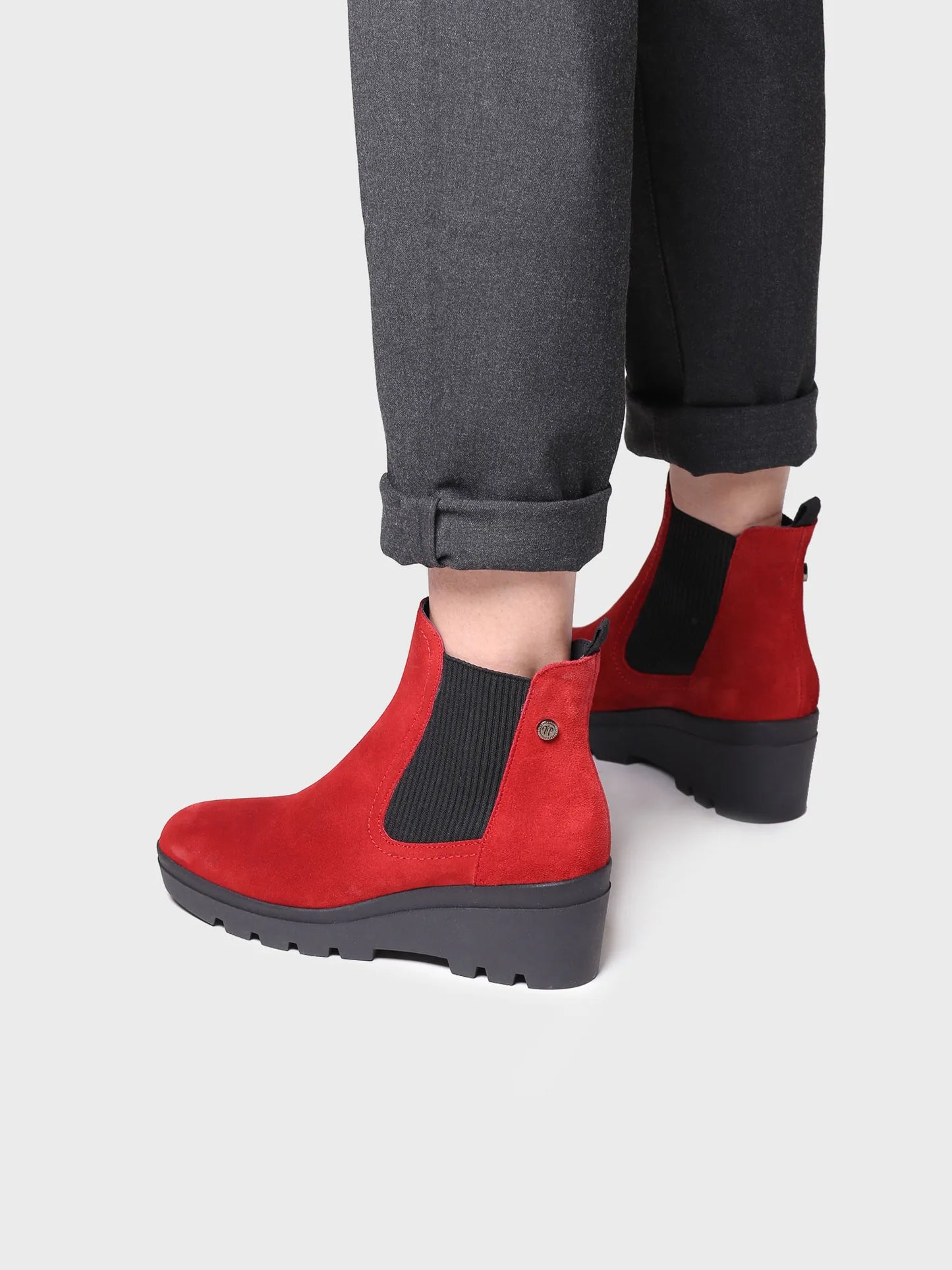 Women's leather boot