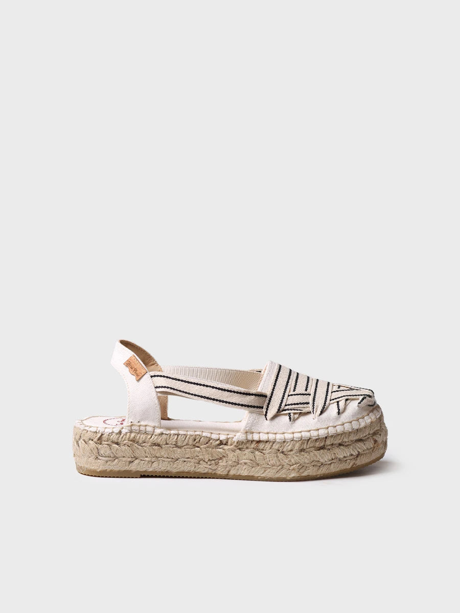  - Alpargata plana de mujer con cintas cruzadas | RIO-CC  - Toni Pons  