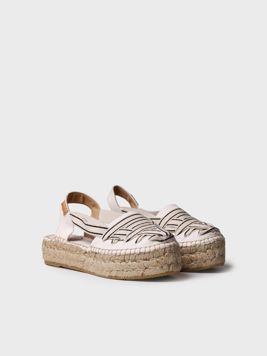  - Alpargata plana de mujer con cintas cruzadas | RIO-CC  - Toni Pons  