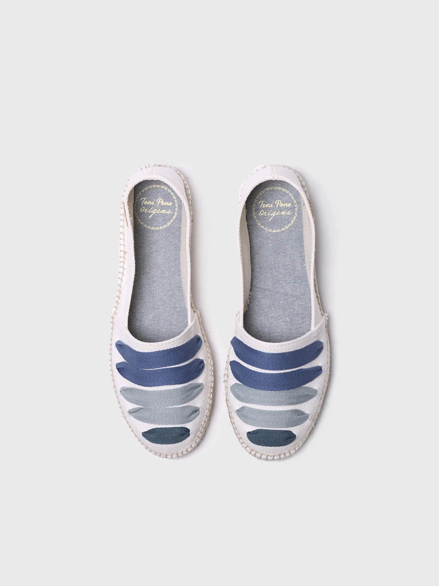  - Alpargata plana con cintas para mujer | ROSE-CM  - Toni Pons  