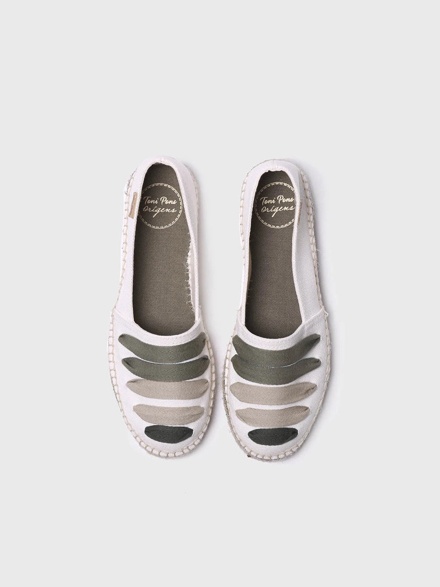  - Alpargata plana con cintas para mujer | ROSE-CM  - Toni Pons  