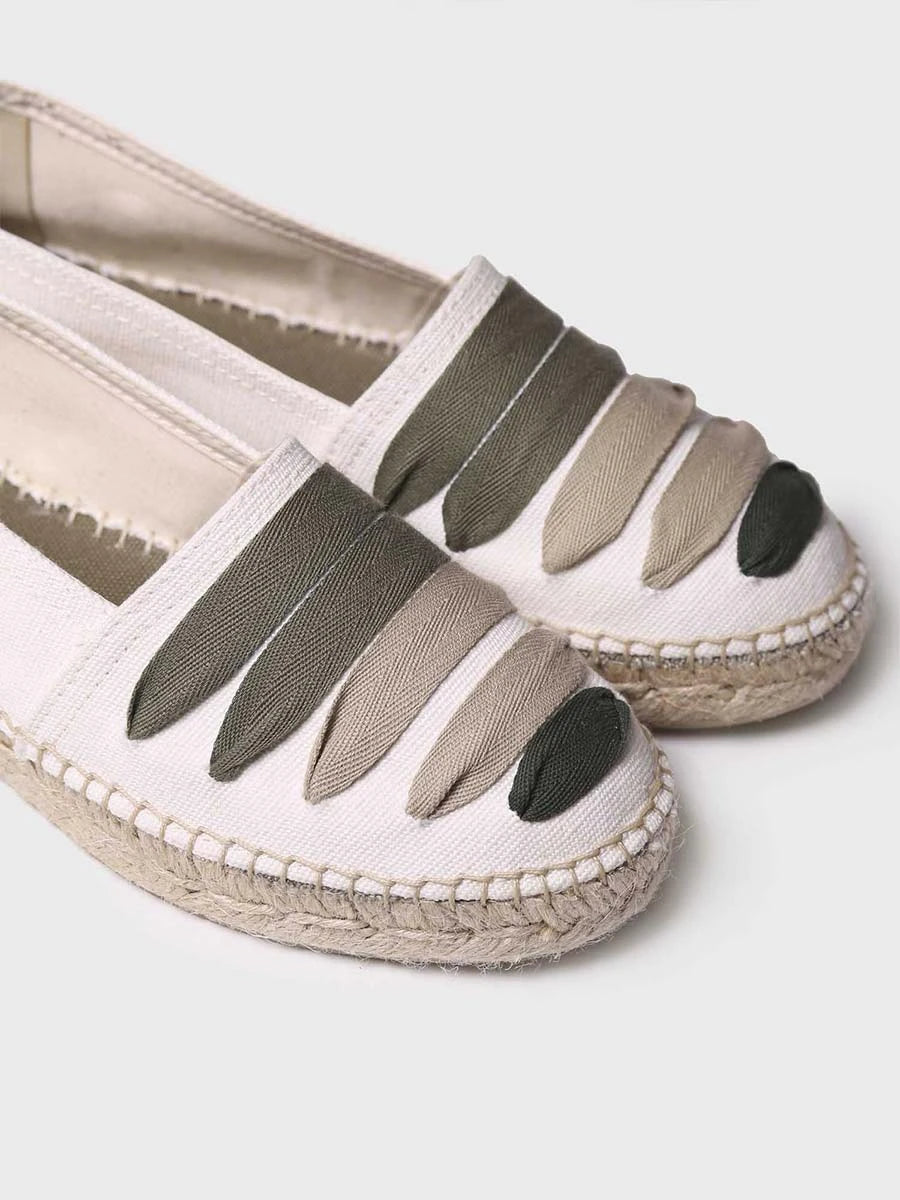  - Alpargata plana con cintas para mujer | ROSE-CM  - Toni Pons  