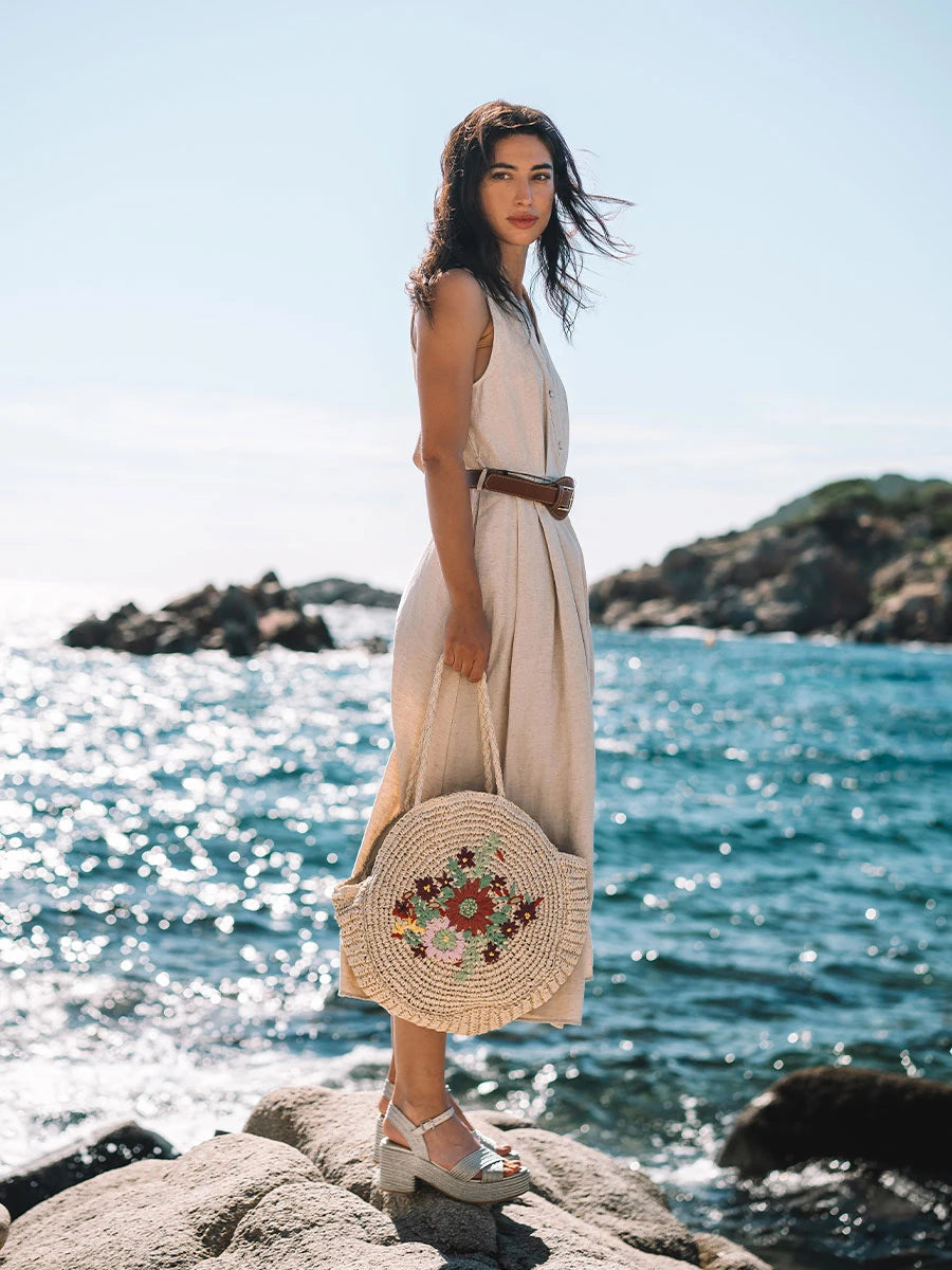  - Bolso circular con bordado floral | RUBINA  - Toni Pons  
