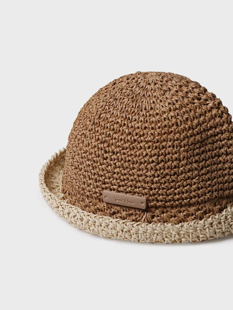 Complementos - Sombrero vegano en crochet de papel | SANDRA  - Toni Pons  