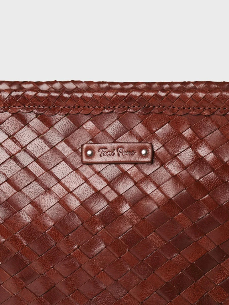 Complementos - Bolso bandolera en piel trenzada Toni Pons | SELENA  - Toni Pons  