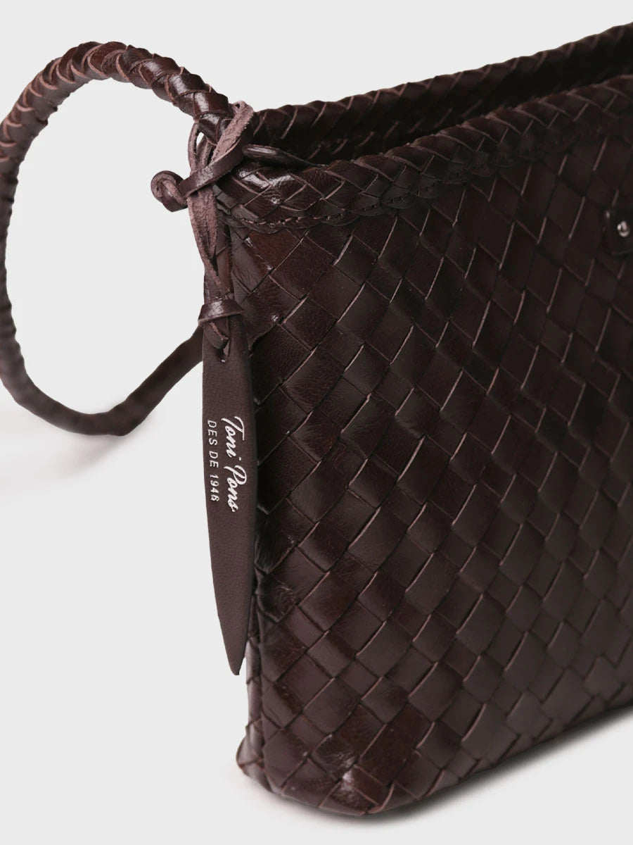 Complementos - Bolso bandolera en piel trenzada Toni Pons | SELENA  - Toni Pons  