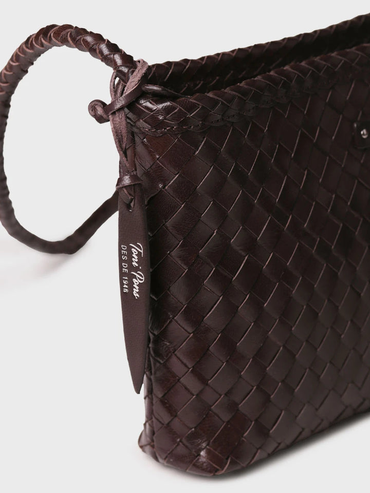 Complementos - Bolso bandolera en piel trenzada Toni Pons | SELENA  - Toni Pons  