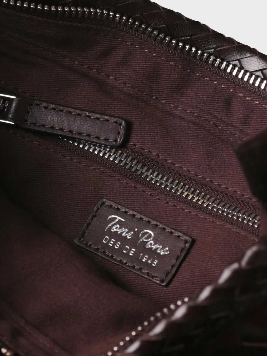 Complementos - Bolso bandolera en piel trenzada Toni Pons | SELENA  - Toni Pons  
