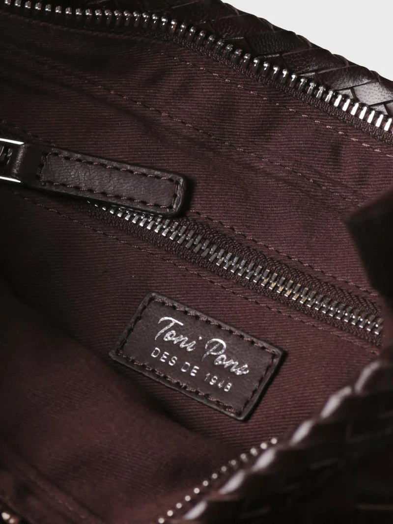 Complementos - Bolso bandolera en piel trenzada Toni Pons | SELENA  - Toni Pons  