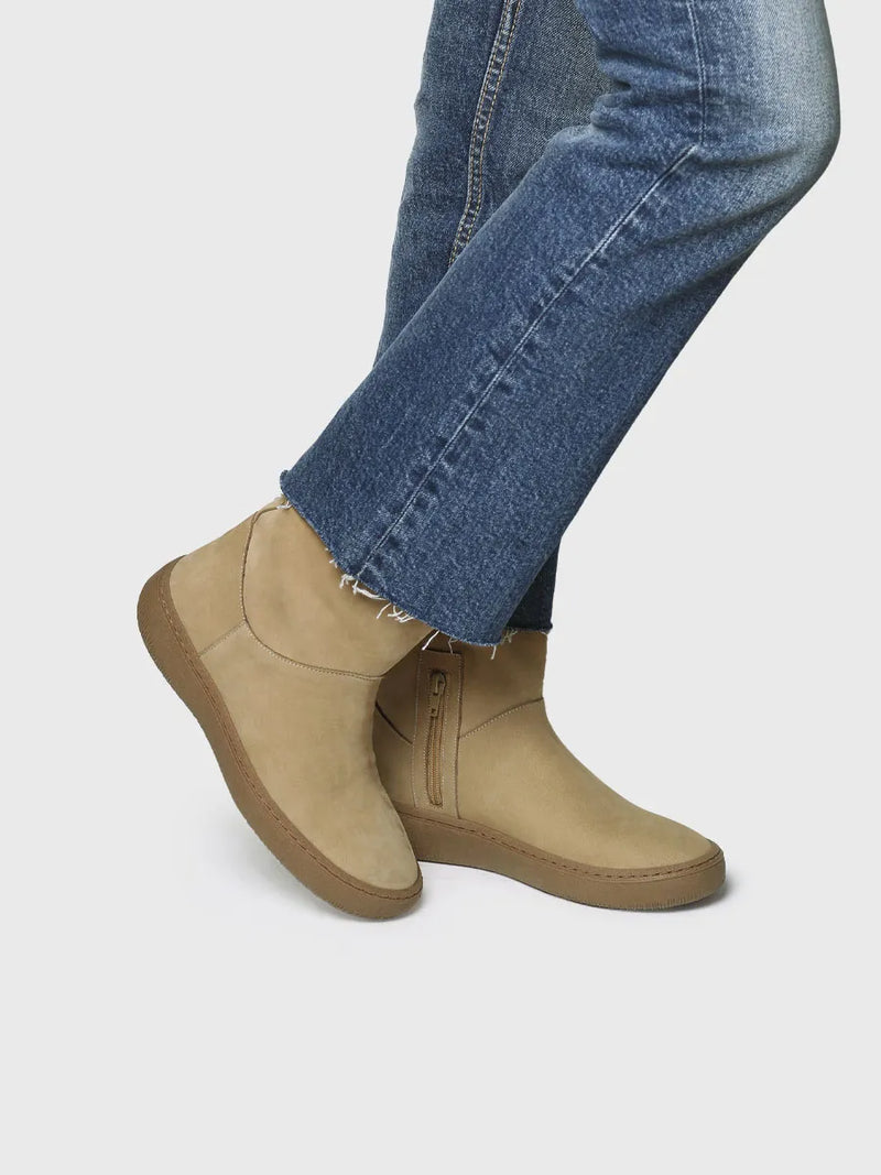 botines mujer - Botín para mujer en piel nobuk | SILS  - Toni Pons  