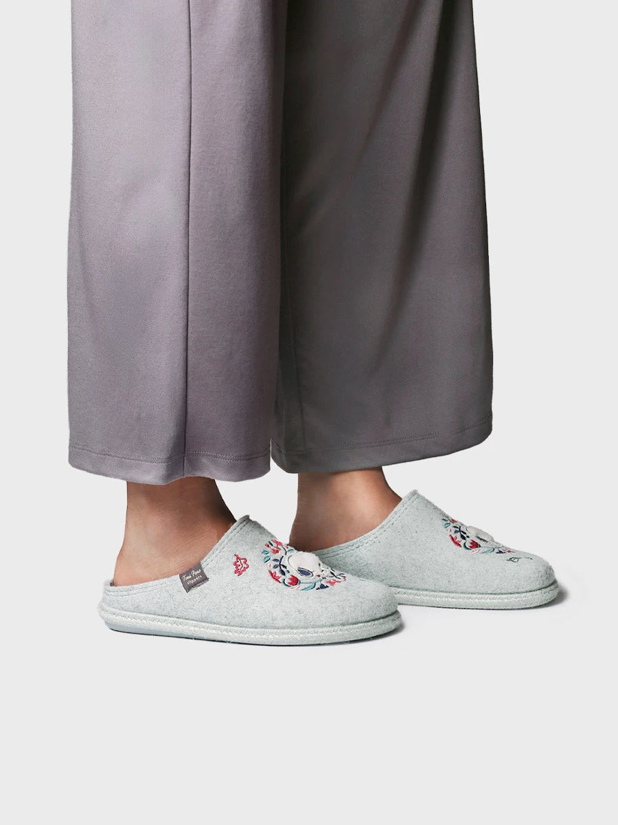 Zapatillas de casa mujer - Slipper de casa en fieltro con motivo Snoopy para mujer | SNOOPY  - Toni Pons  