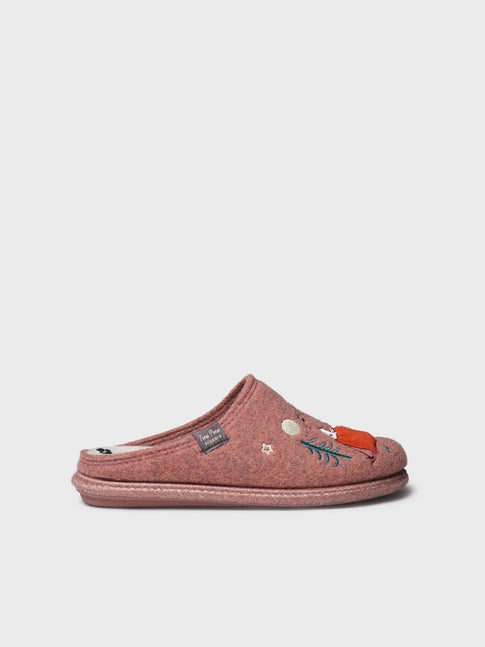 Zapatillas de casa mujer - Slipper de casa en fieltro con motivo Snoopy para mujer | SNOOPY  - Toni Pons  