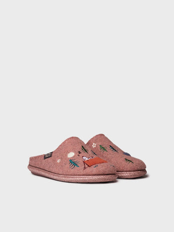 Zapatillas de casa mujer - Slipper de casa en fieltro con motivo Snoopy para mujer | SNOOPY  - Toni Pons  