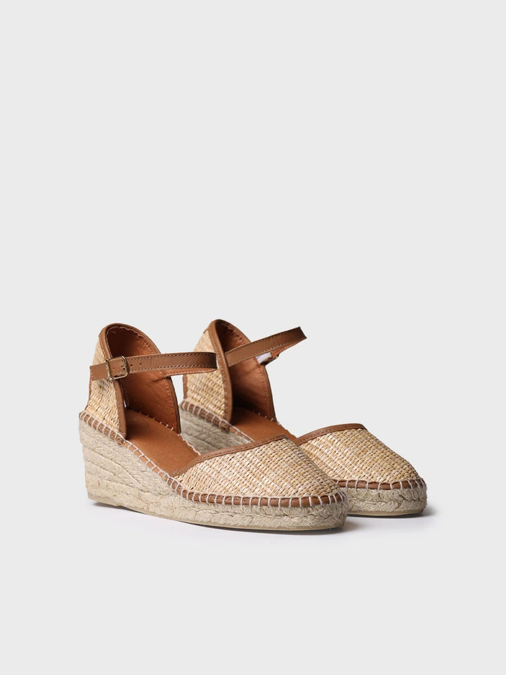  - Alpargata de mujer de cuña en rafia trenzada | SONIA-RP  - Toni Pons  