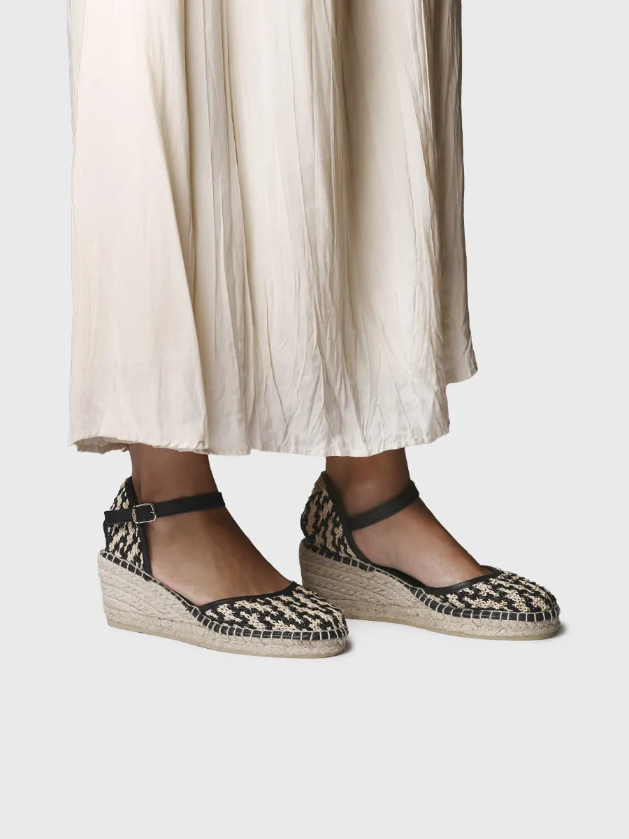  - Alpargata de mujer de cuña en rafia trenzada | SONIA-RP  - Toni Pons  