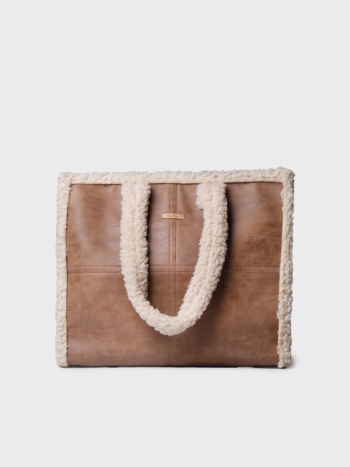 Complementos - Bolso en piel con borrego | SUSA  - Toni Pons  