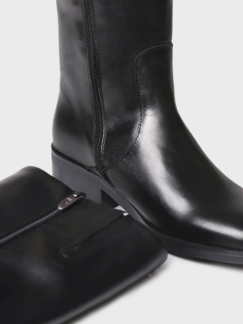 Botas mujer - Bota alta en piel para mujer | TAGA-P  - Toni Pons  