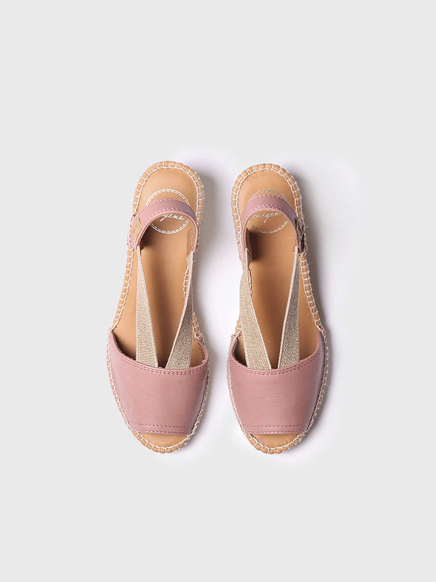  - Alpargata de cuña media de piel destalonada | TEIDE-P  - Toni Pons  