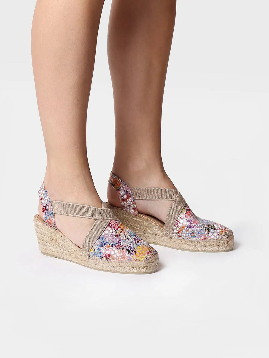 Medium wedge espadrille