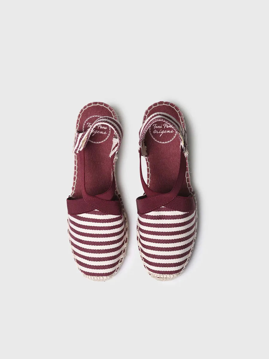 Alpargata mujer - Alpargata de cuña marinera  - Toni Pons  