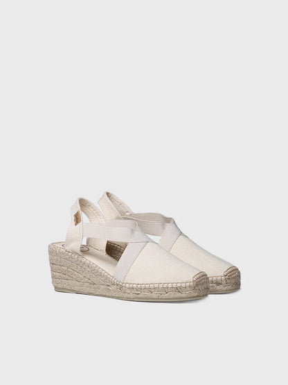 Medium wedge vegan espadrilles