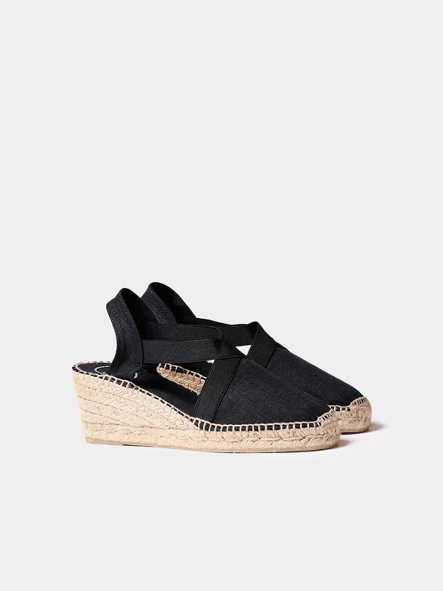 Medium wedge vegan espadrilles