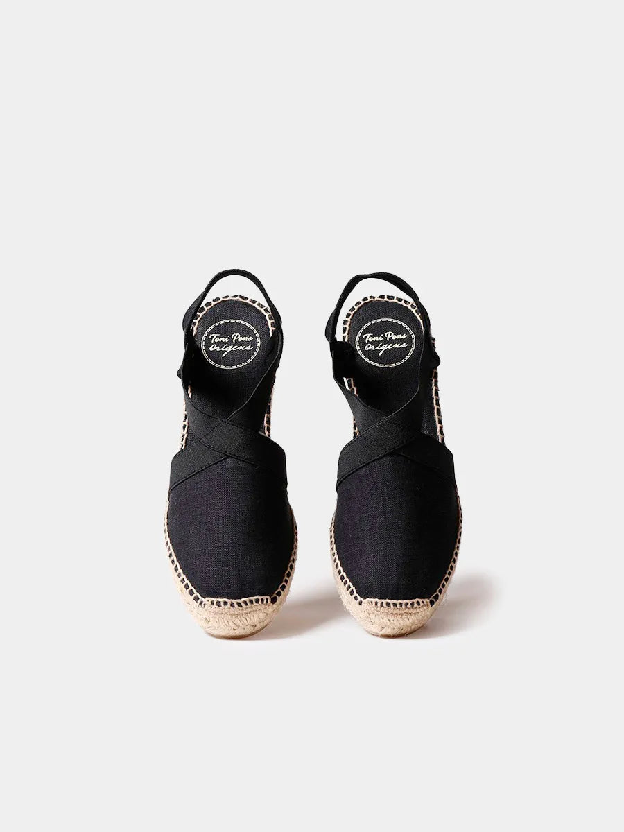 Medium wedge vegan espadrilles