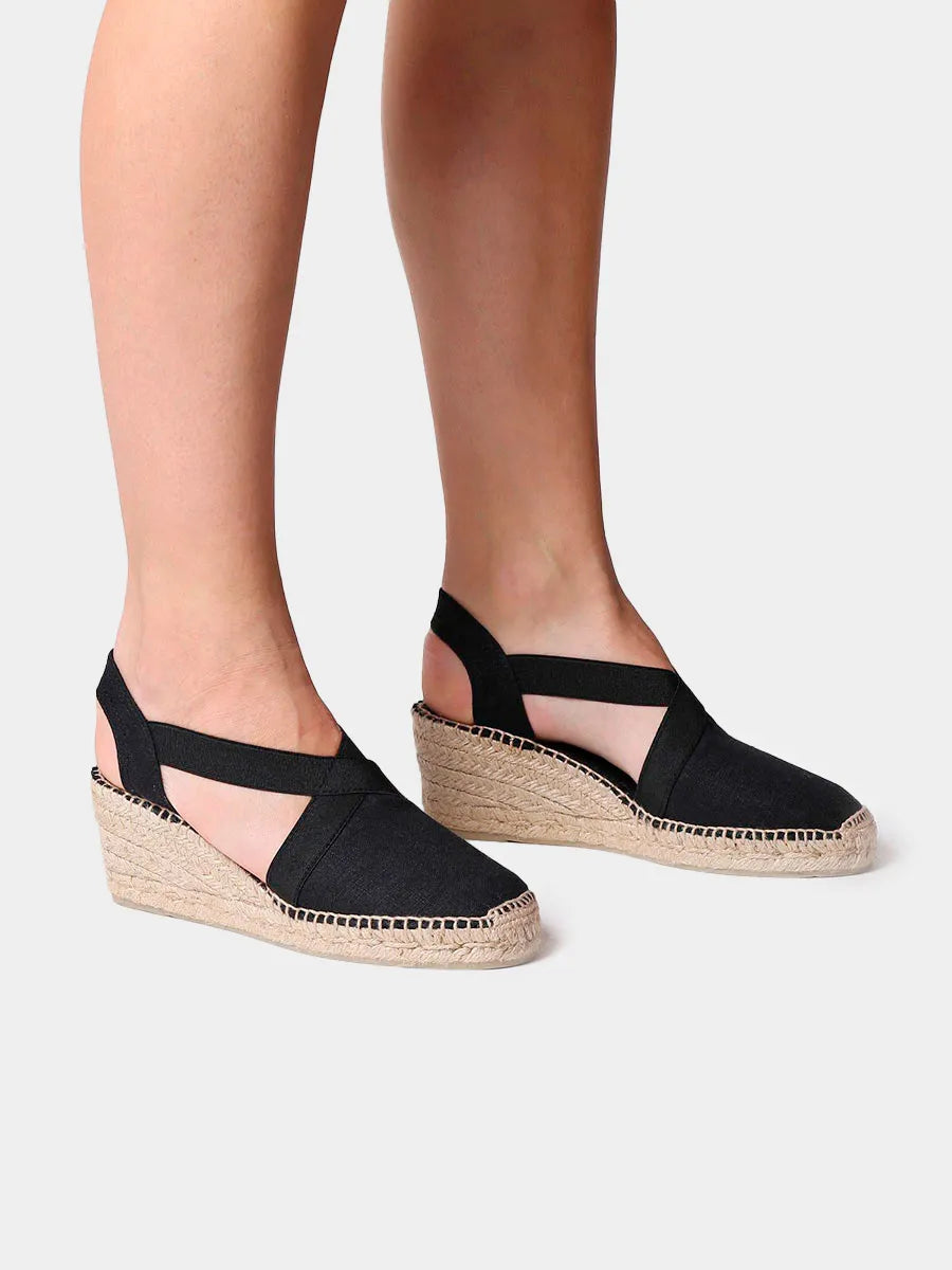 Medium wedge vegan espadrilles