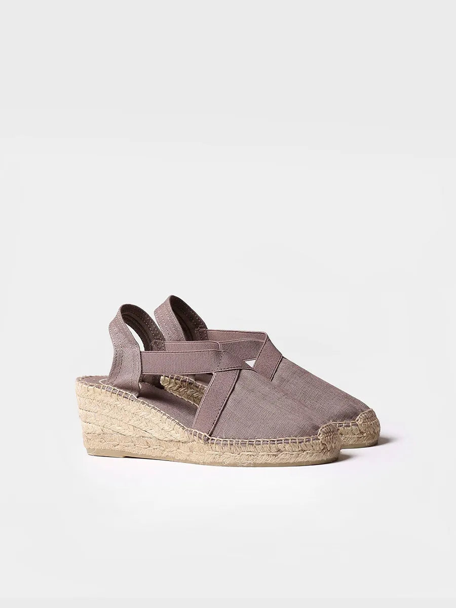 Medium wedge vegan espadrilles