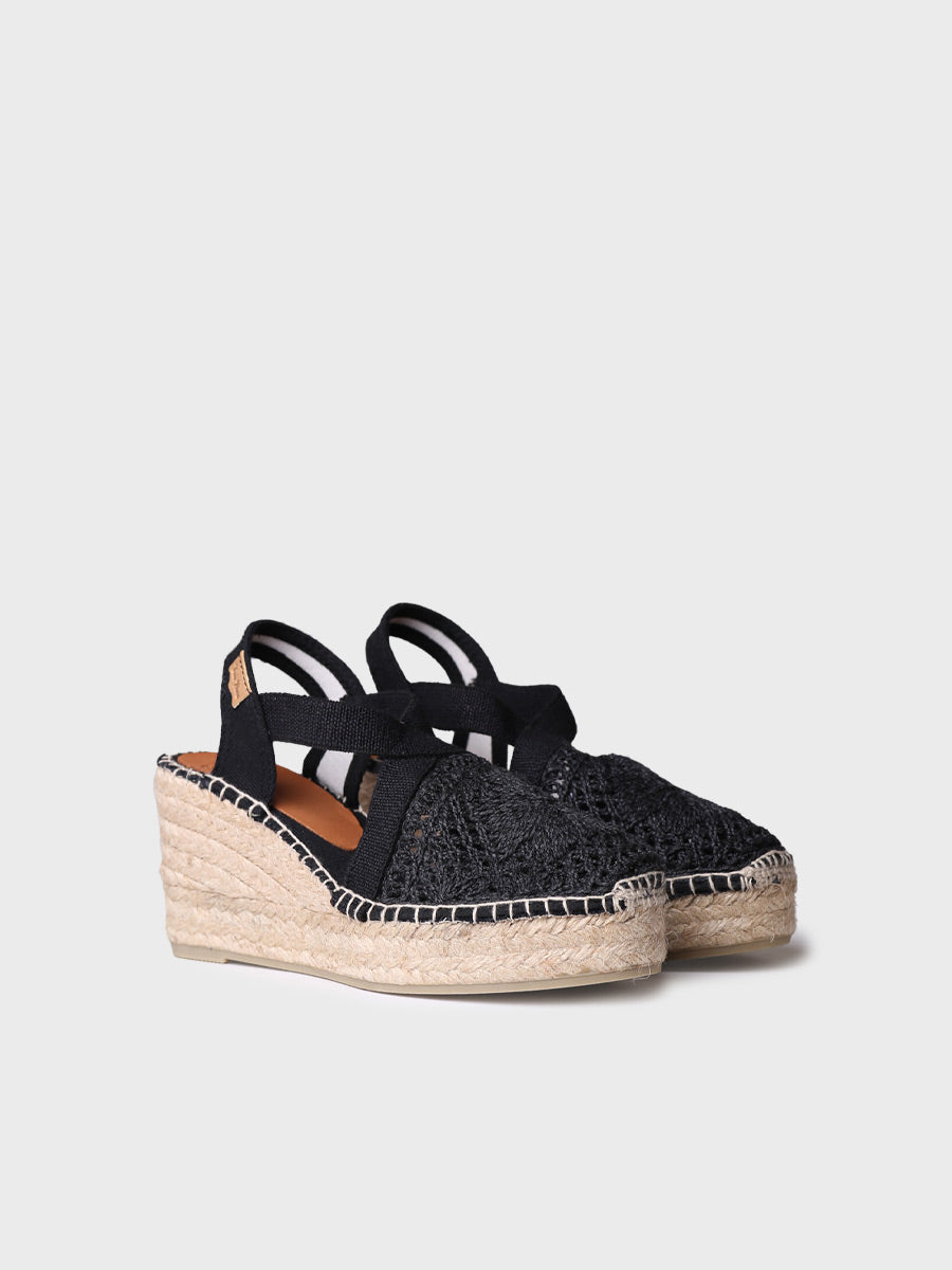 Alpargata mujer - Alpargata de mujer en tejido tipo crochet  - Toni Pons  