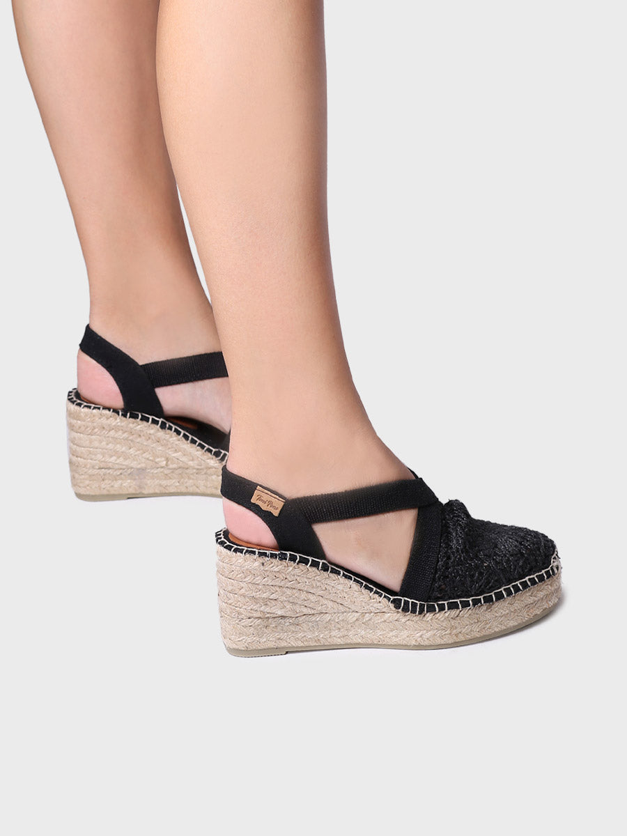 Alpargata mujer - Alpargata de mujer en tejido tipo crochet  - Toni Pons  