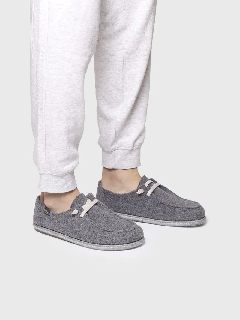 zapatillas de casa hombre - Slippers para hombre en lana reciclada | TIAGO-RW  - Toni Pons  