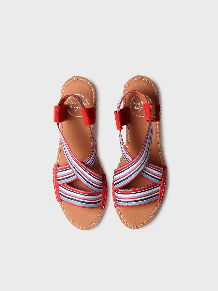  - Alpargata de mujer con cuña y bandas elásticas | TINA  - Toni Pons  