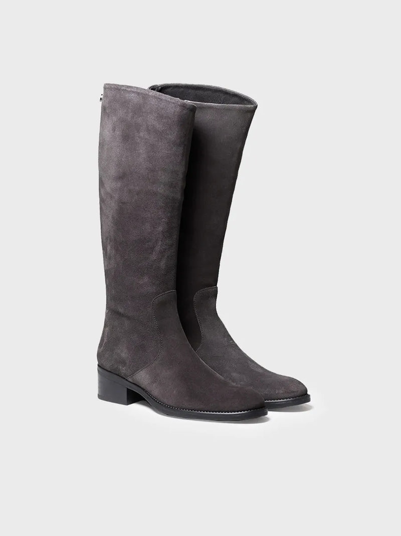 botas mujer - Bota alta para mujer en serraje | TIROL-SY  - Toni Pons  