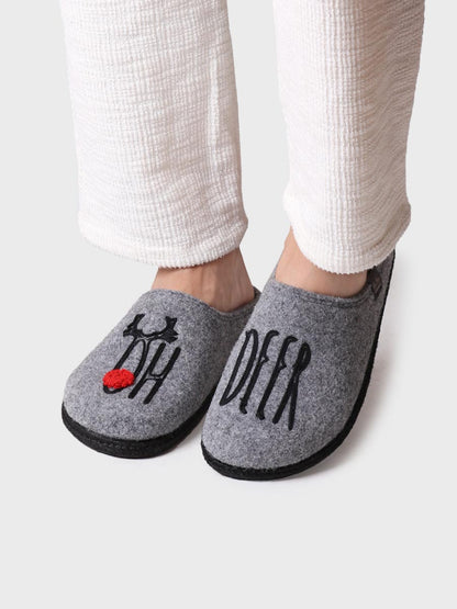 Slippers para hombre en fieltro | TOBI-DR