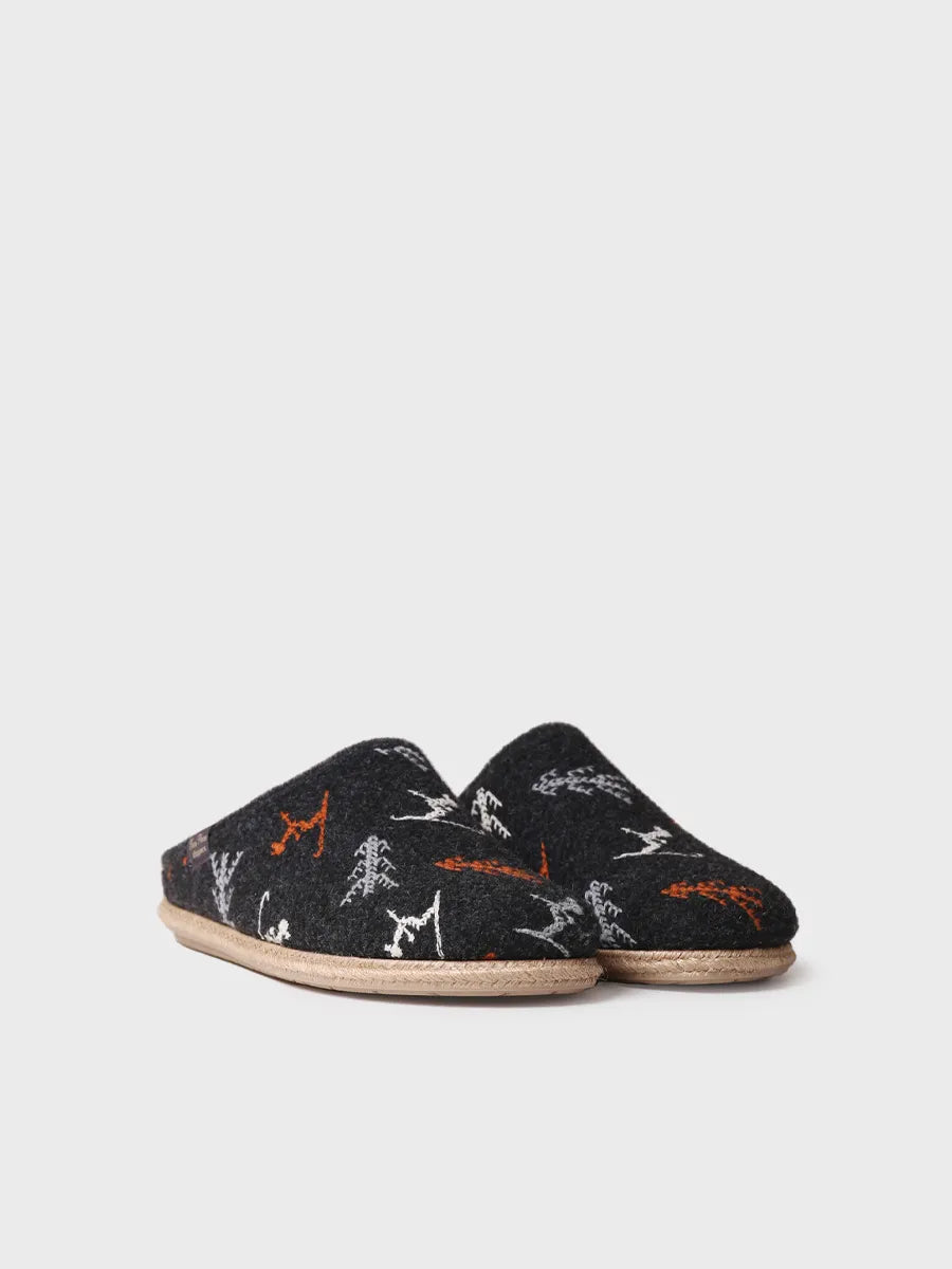 Pantofole da uomo in feltro - TOBI-SK