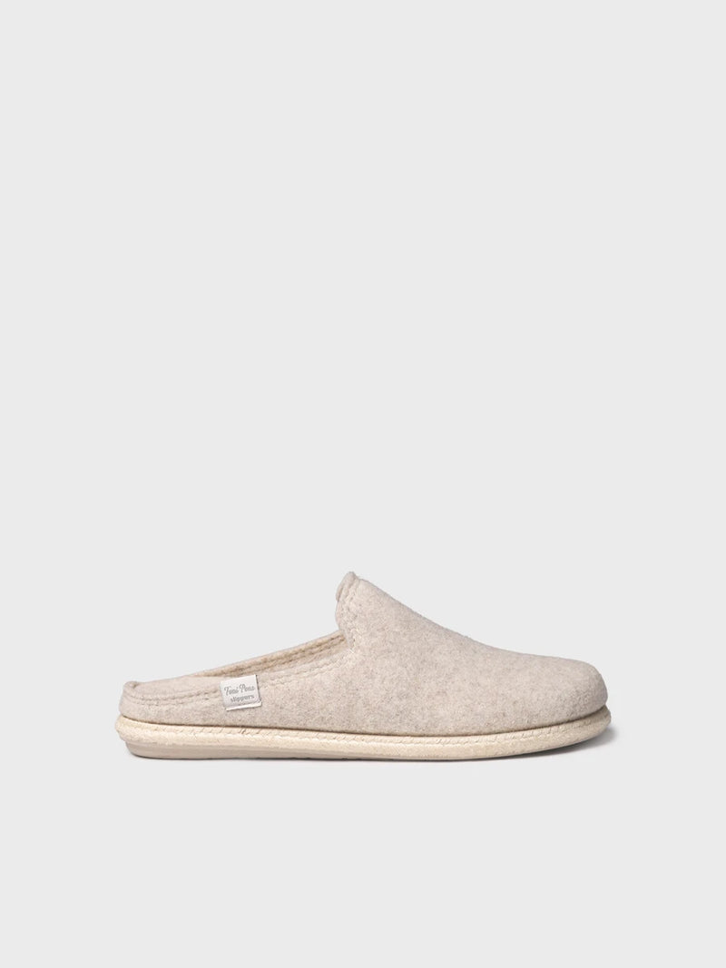 Zapatillas de casa hombre - Slippers para hombre de lana reciclada | TOMAS-RW  - Toni Pons  