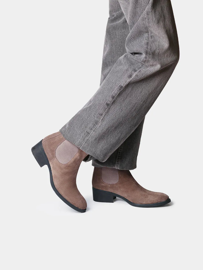 Botines mujer - Botines de mujer en piel efecto serpiente con elásticos | TORTOSA-SY  - Toni Pons  