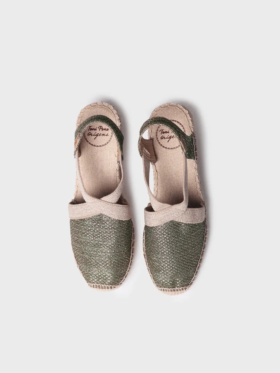  - Alpargata vegana brillante para mujer | TRITON  - Toni Pons  