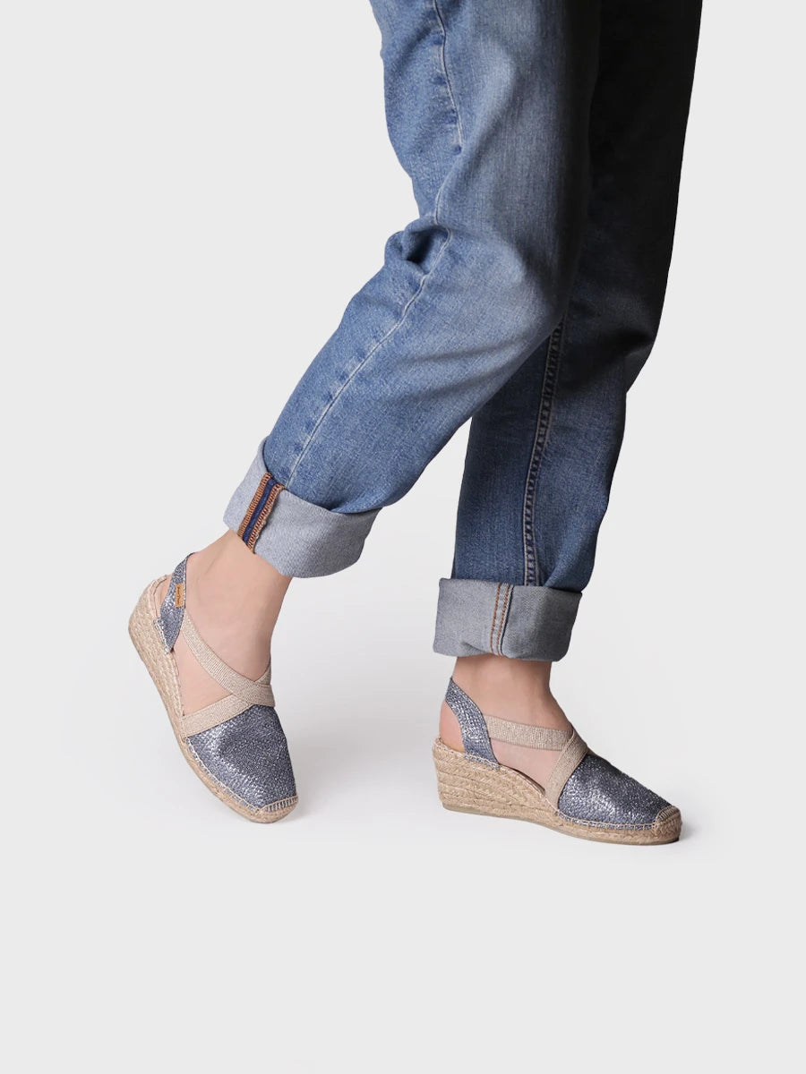  - Alpargata vegana brillante para mujer | TRITON  - Toni Pons  