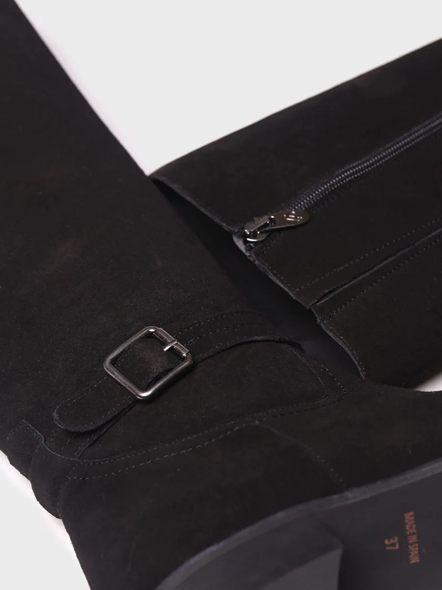 Bota de piel para mujer