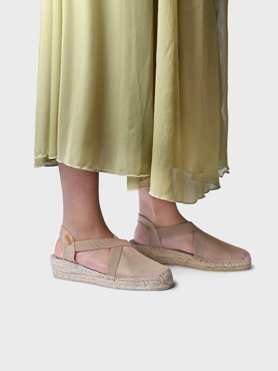  - Alpargata vegana plana para mujer con elásticos | VERONA  - Toni Pons  