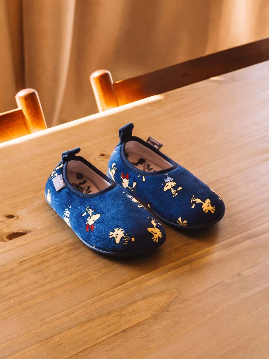 Snoopy Pantoffeln für Kinder aus Kunstfell
