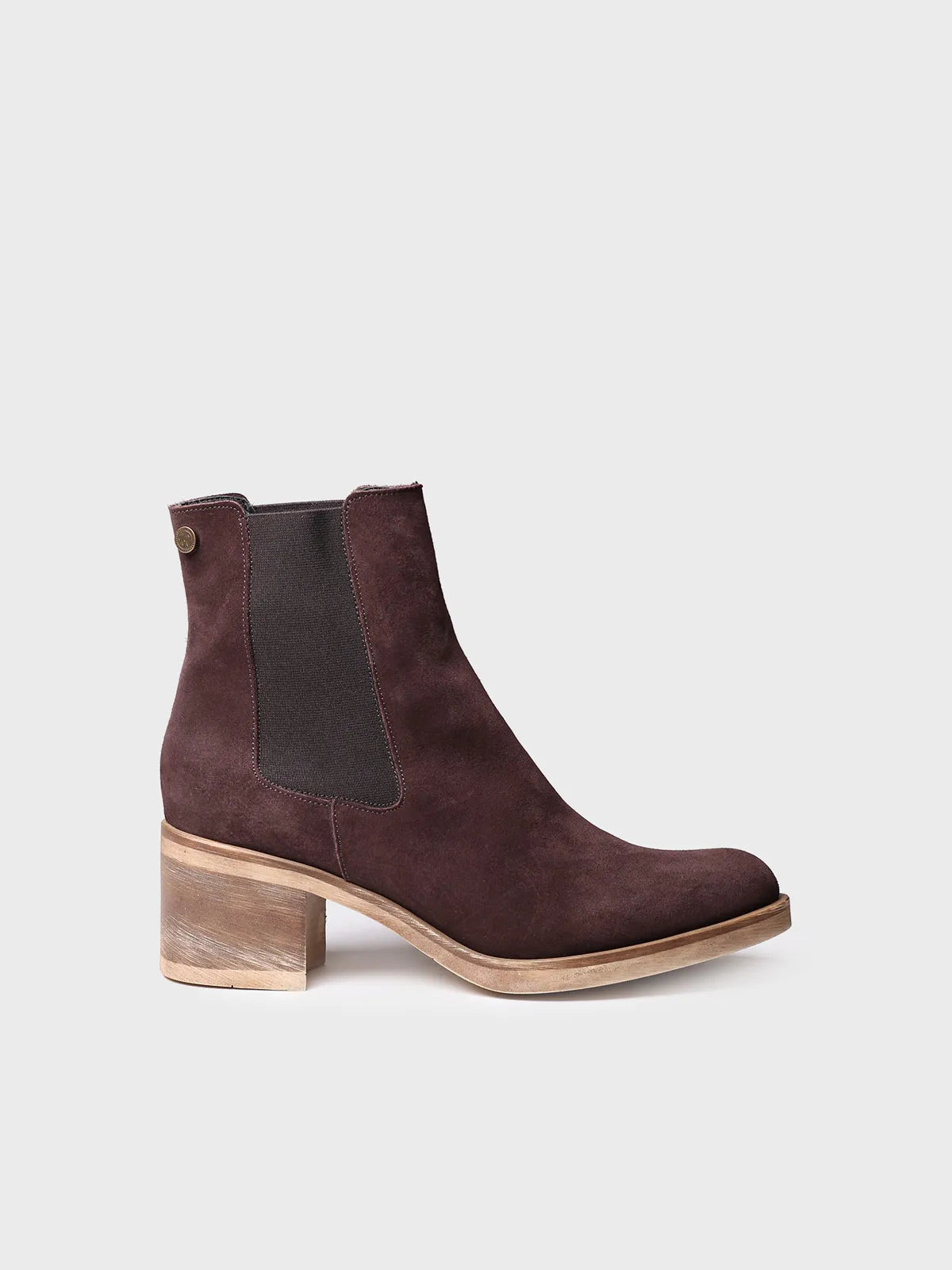 Bota de piel para mujer