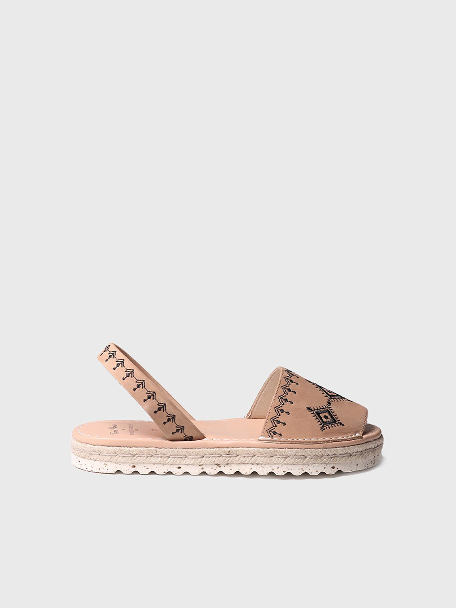▷ Ibicencan menorquine | Leather menorquine sandals - STAR 