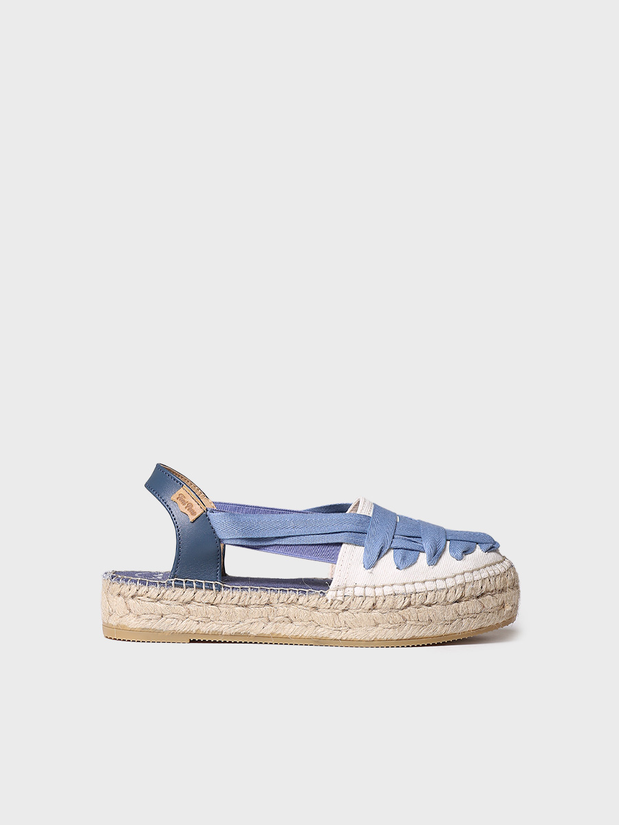 Flat espadrilles with crossed straps| TONI PONS