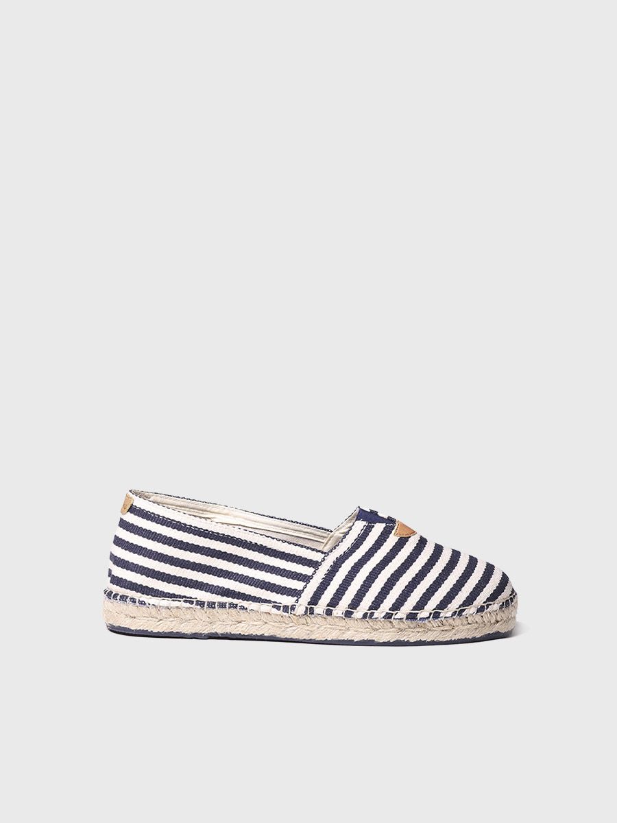 Classic unisex espadrille in Navy colour - BLANES-DD