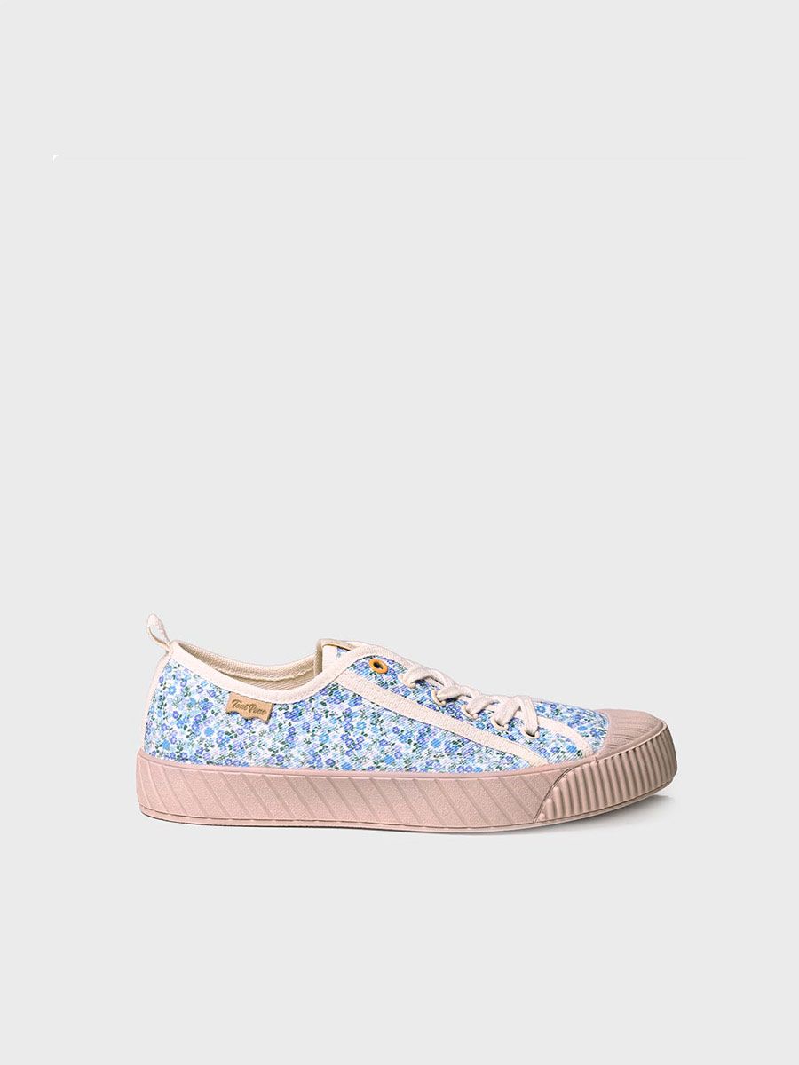 Low top trainers in Blue colour - GILDA-AP
