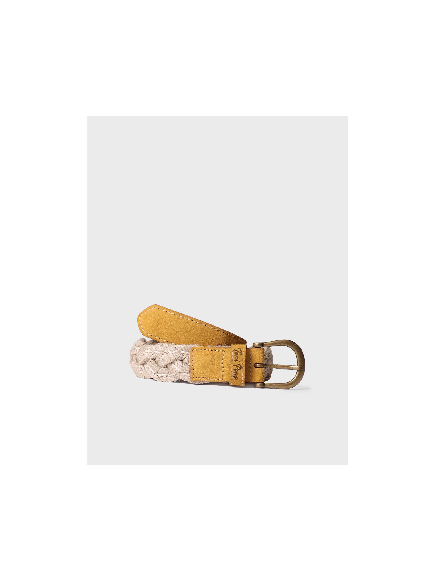 Cinturón de verano de mujer en color amarillo - NORA