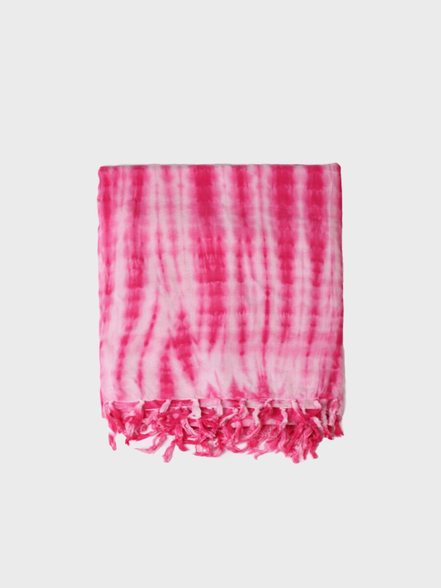 Women's scarf in fuchsia colour - FREILA